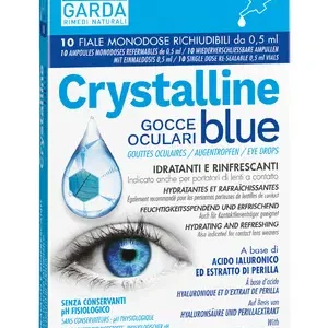 CRYSTALLINE BLU GOCCE OCULARI  FIALE MONODOSE